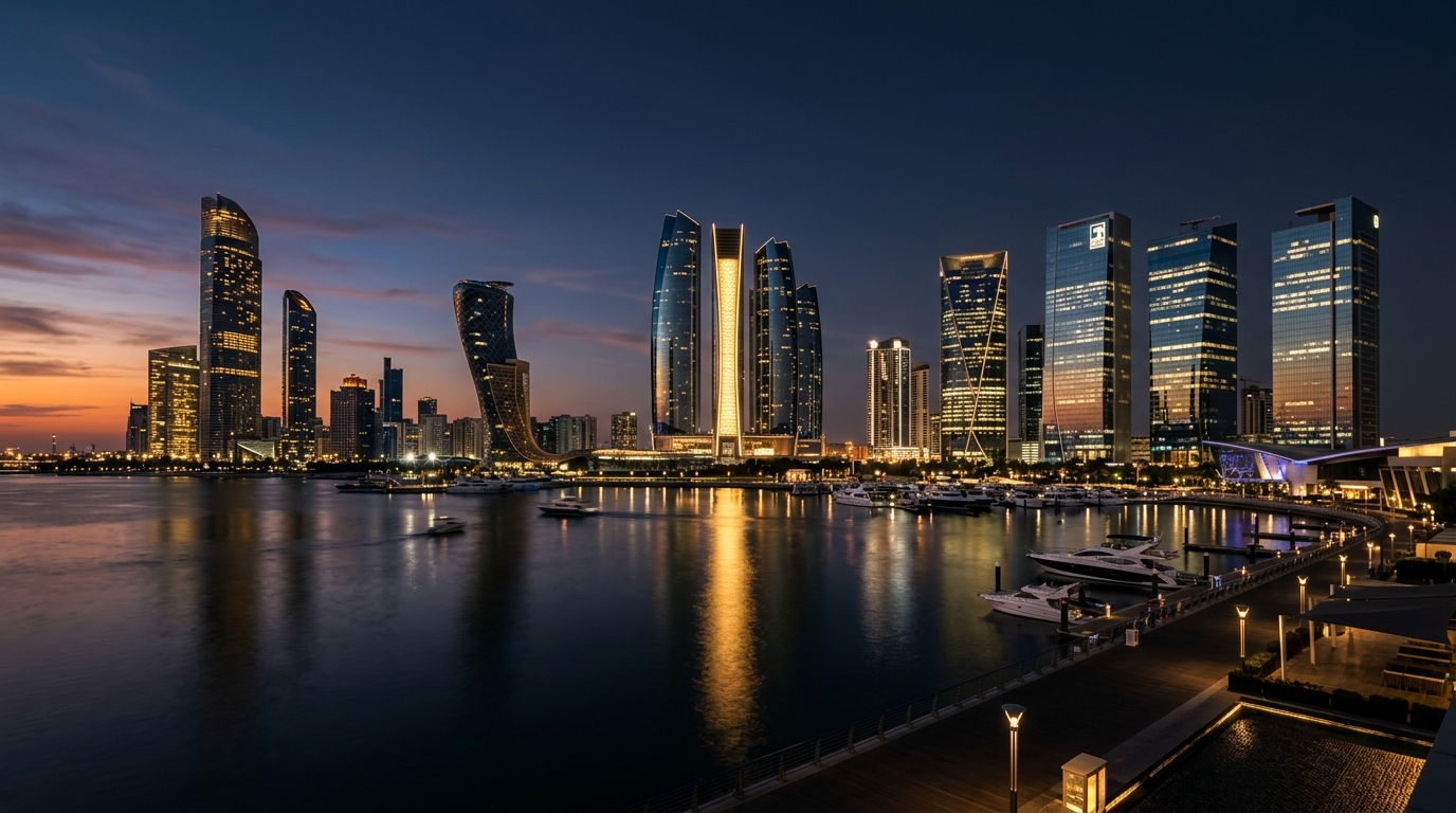 Abu Dhabi Luxury Skyline
